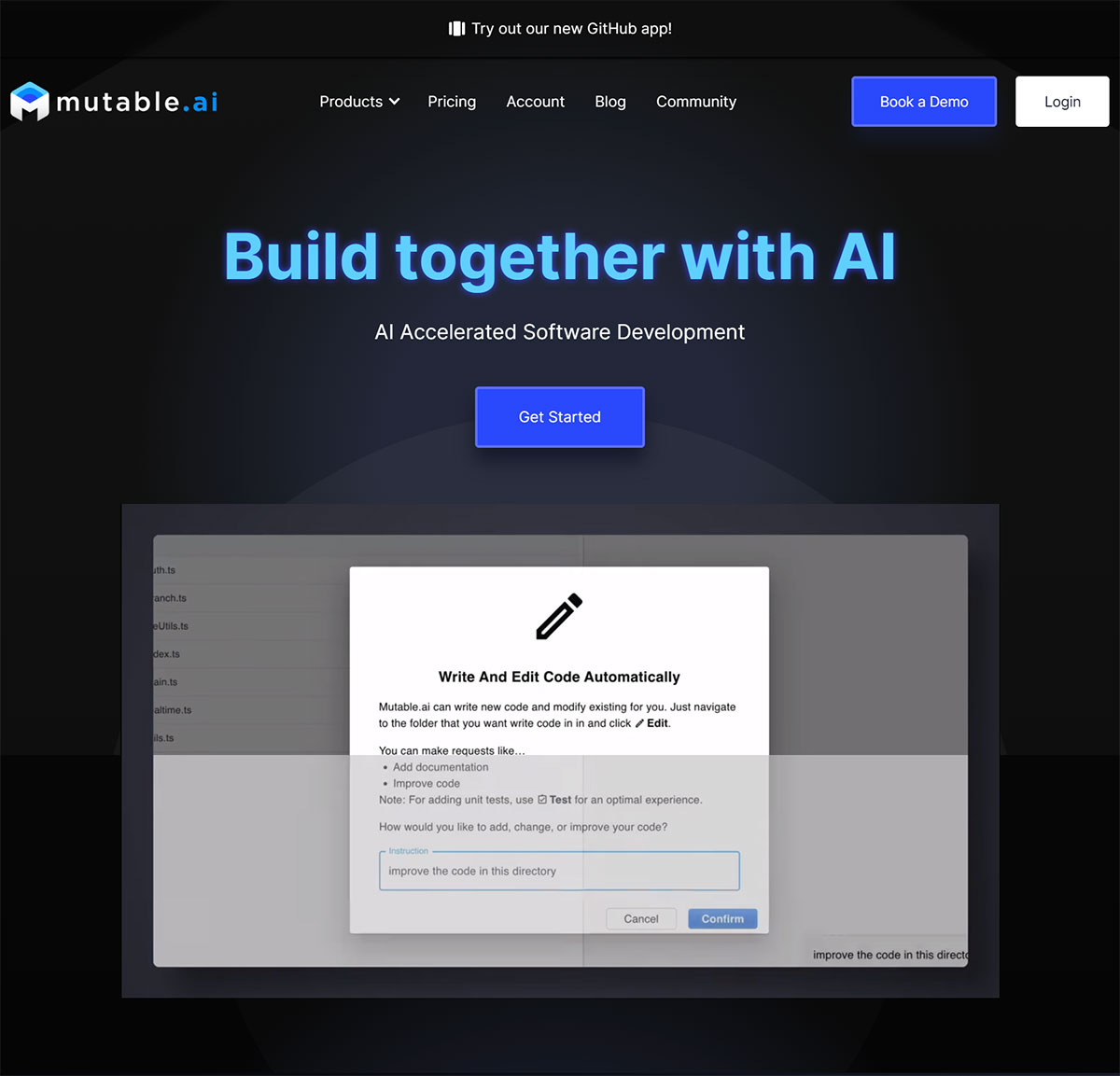 Mutable.ai(图1) mutable.ai.-AI-Accelerated-Software-Development.---mutable.jpg