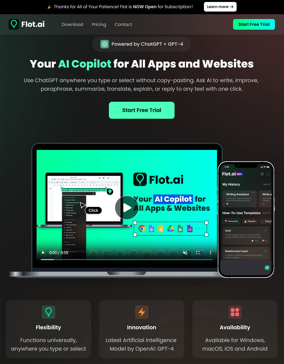 Flot.ai(图1) Flot.ai---No.1-AI-Copilot-for-All-Apps-&-Websites---flot.jpg