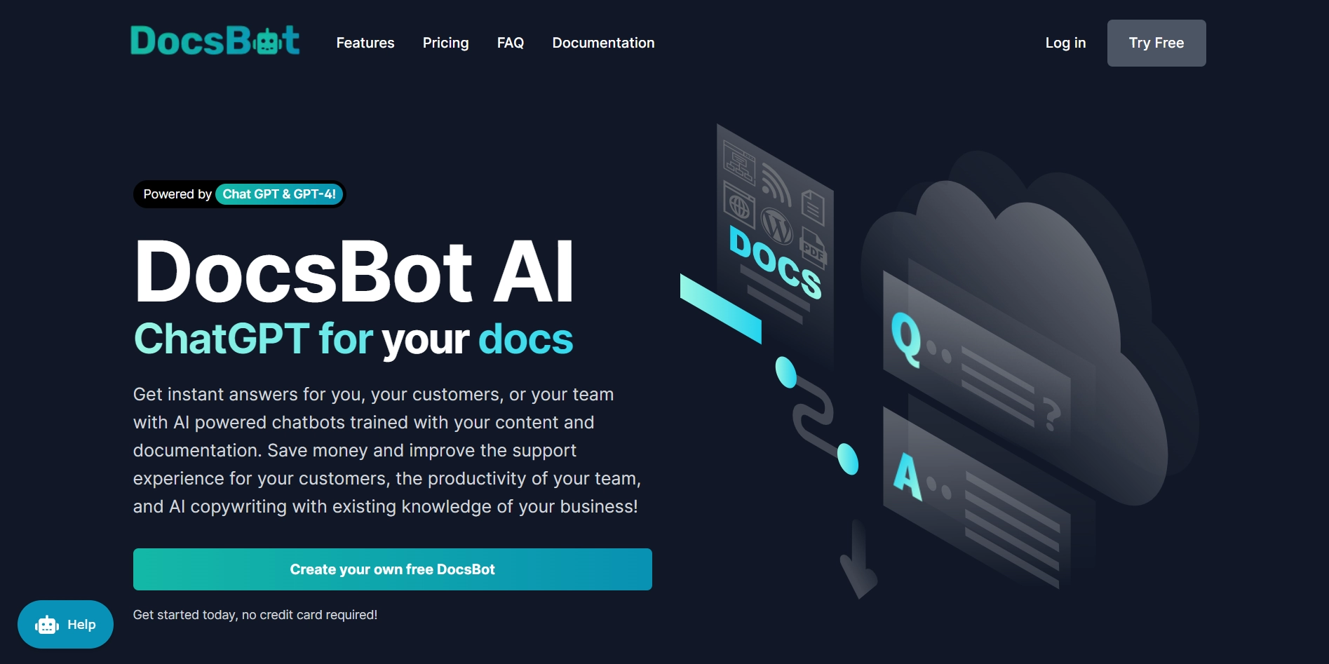 DocsBot AI(图1) docsbot.webp