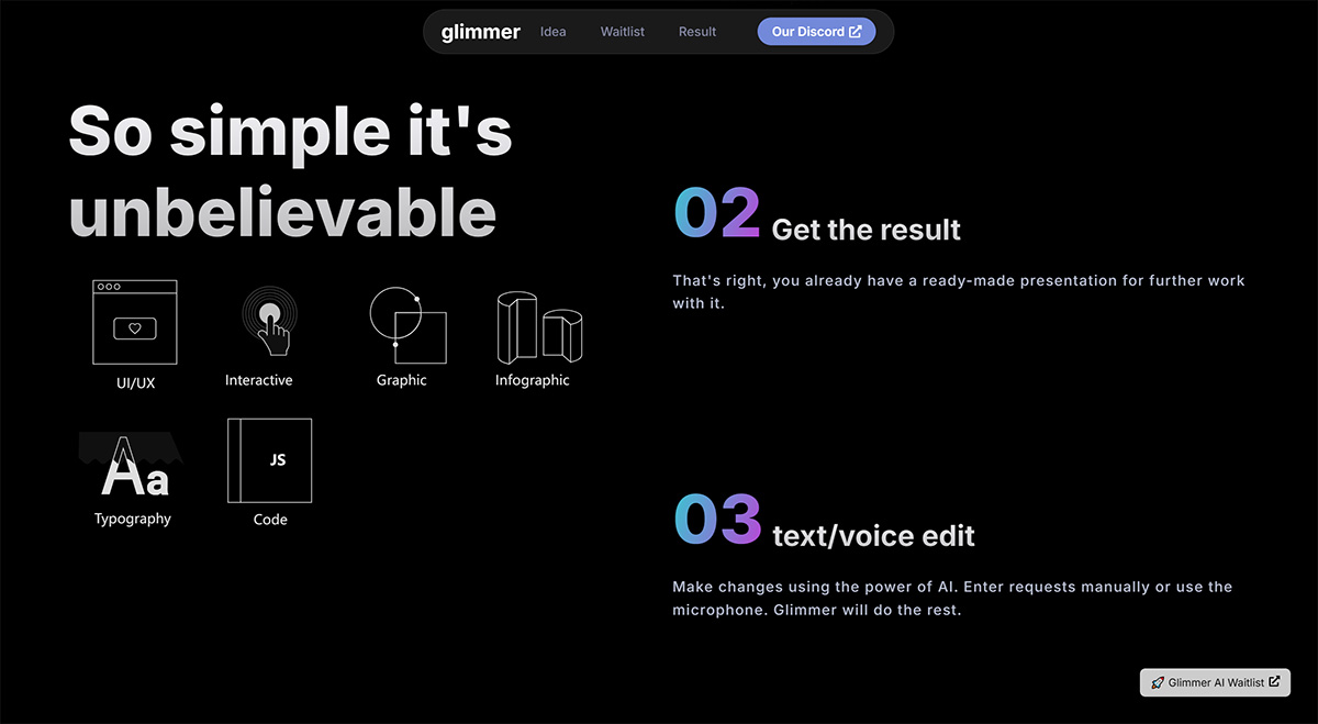 Glimmerai.Tech(图1) Glimmer---AI-powered-presentation-magic---glimmerai.jpg