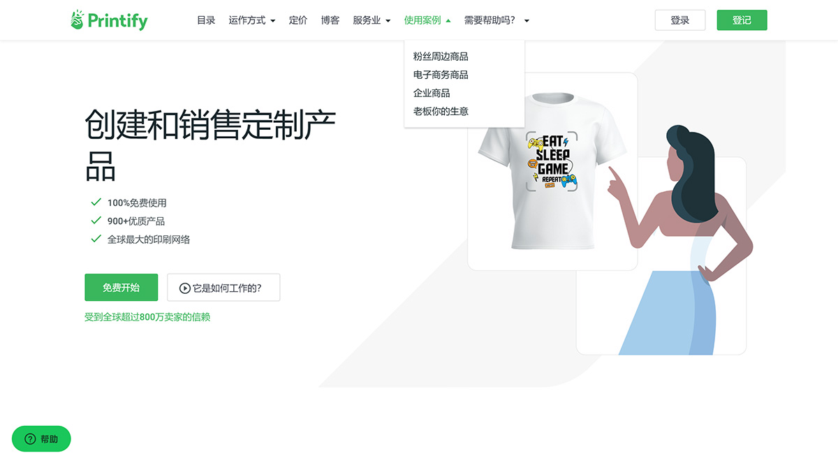 Printify(图1) Printify-电子商务的直接运输和打印服务---printify.jpg
