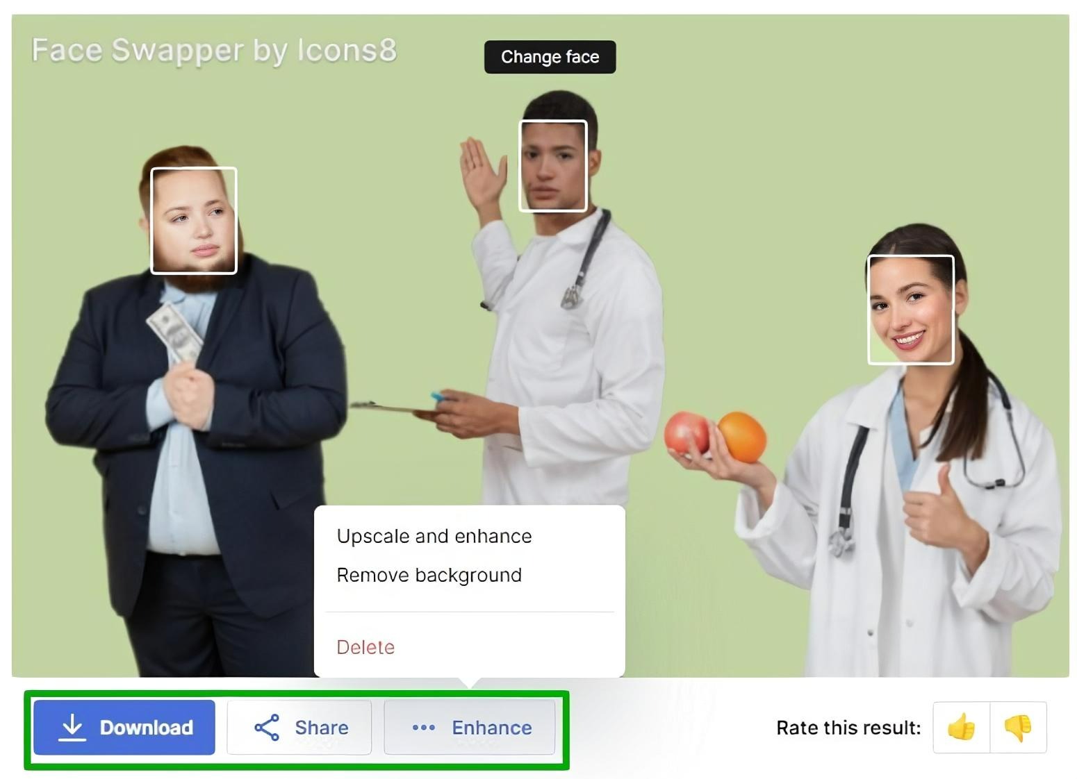 如何使用用Face Swapper进行AI换脸?(图5) Face Swapper