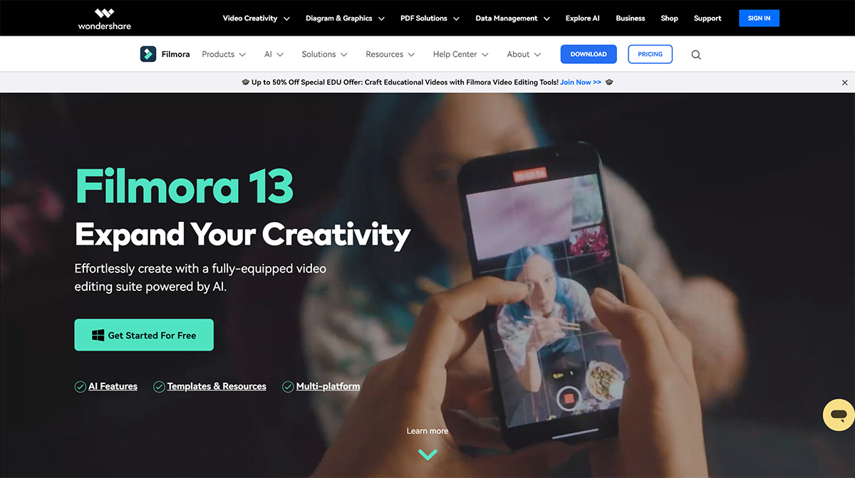 Wondershare Filmora(图1) Wondershare-Filmora---Easy-to-Use-Video-Editing-Software_---filmora.wondershare.jpg