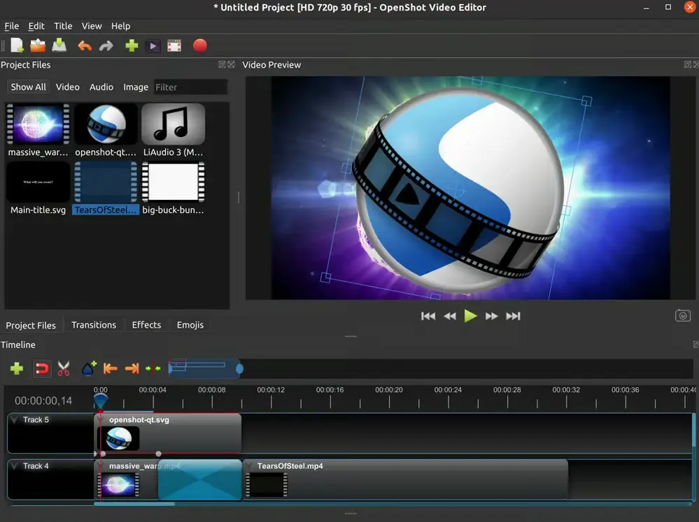 OpenShot(图1) OpenShot.webp