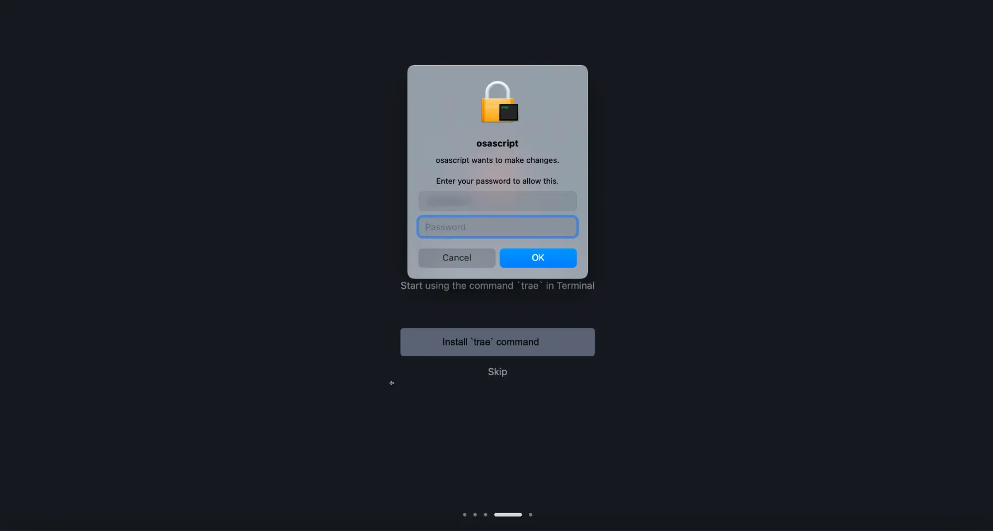 Trae编程工具的安装及使用方法(图6) 第四步:安装Trae的命令