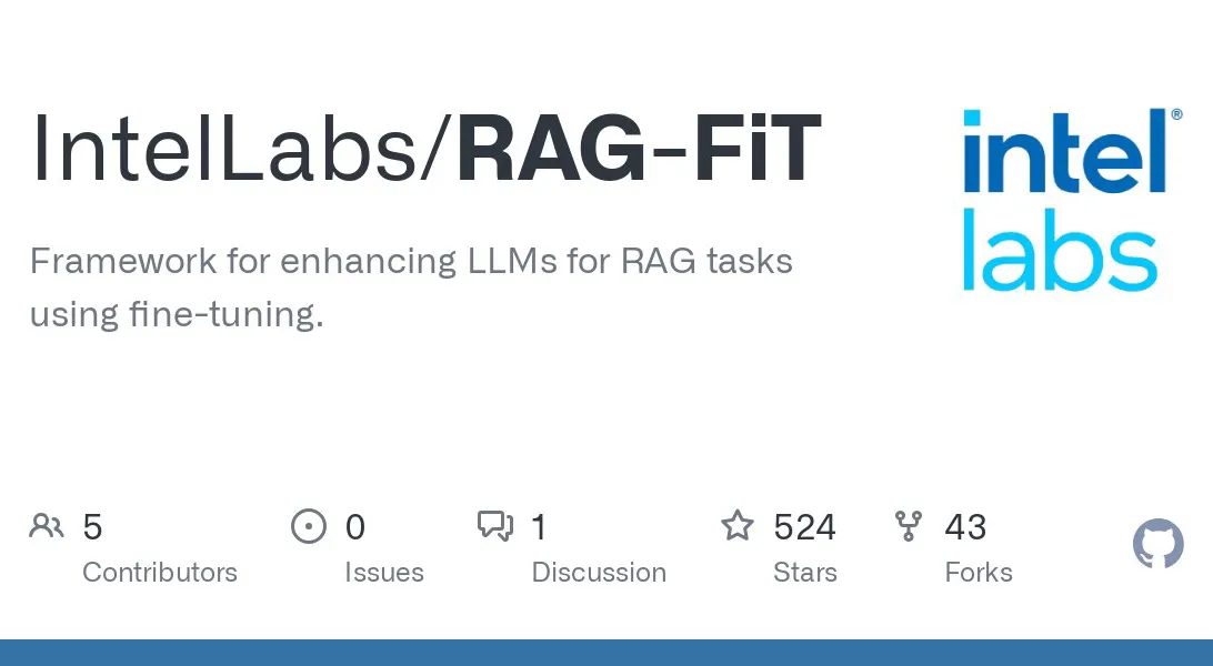 RAG-FiT:通过微调来增强LLM RAG能力的框架