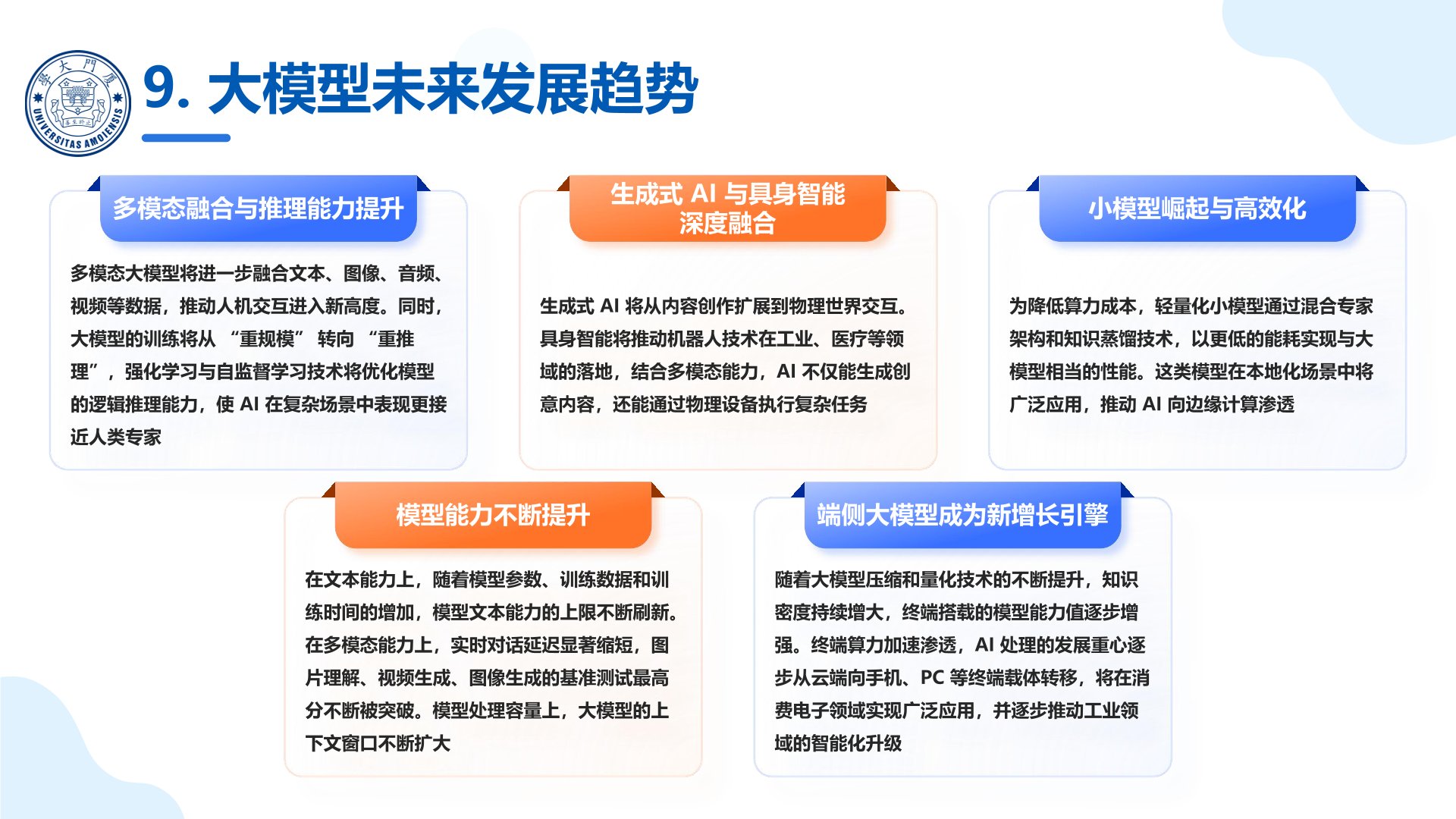 厦门大学:《DeepSeek大模型及其企业应用实践》150页PPT下载,企业人员的大模型宝典(图24) 厦门大学:《DeepSeek大模型及其企业应用实践》-大模型未来发展趋势.jpg