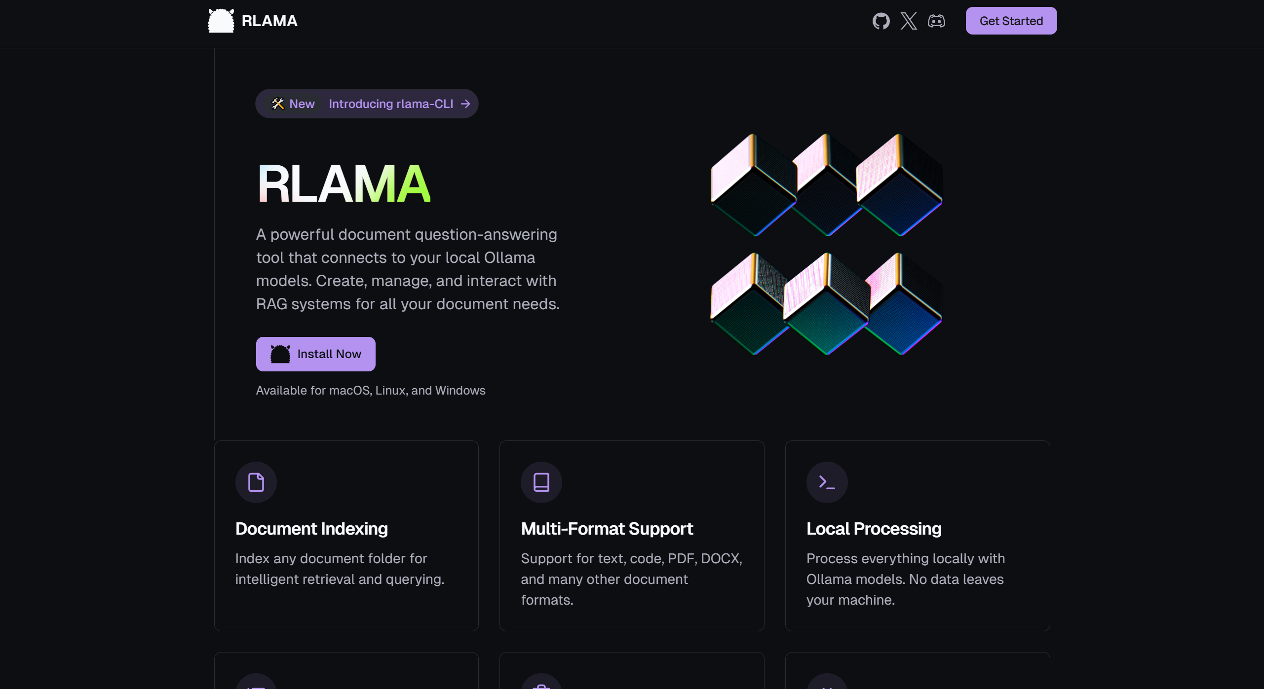 RLAMA:开源的本地文档问答工具,可高效管理和检索文档