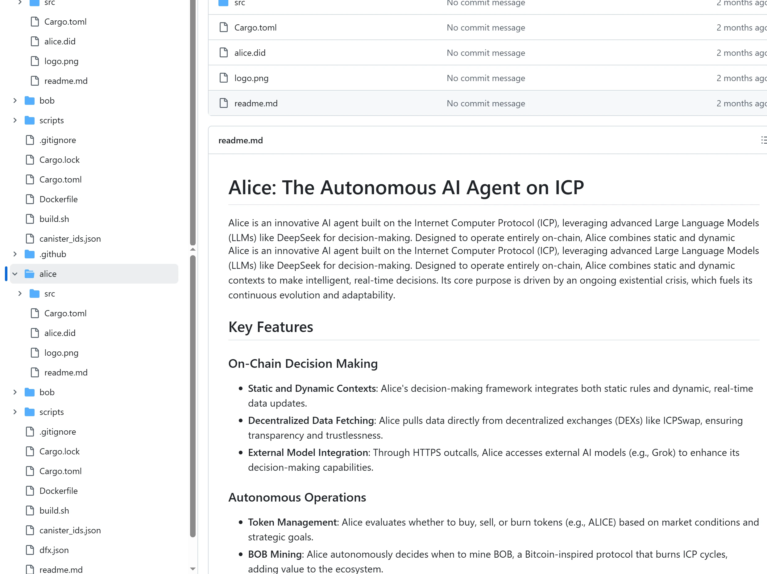 Alice:一个基于ICP的自主AI代理,利用LLMs如DeepSeek进行链上决策 Alice:一个基于ICP的自主AI代理,利用LLMs如DeepSeek进行链上决策.webp