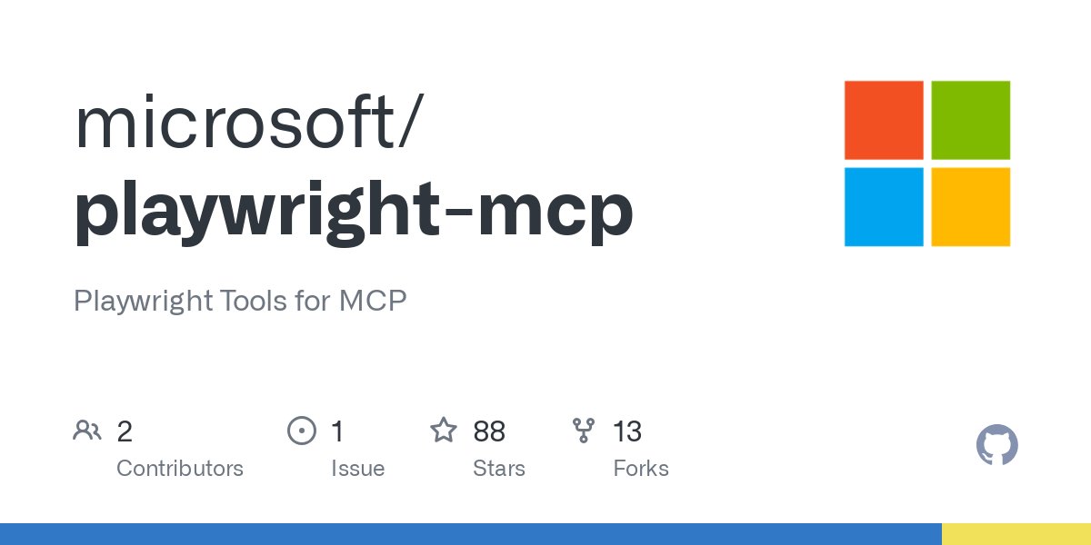 playwright-mcp:能够使大语言模型直接操控浏览器完成复杂任务(图1) playwright-mcp:能够使大语言模型直接操控浏览器完成复杂任务.jpg