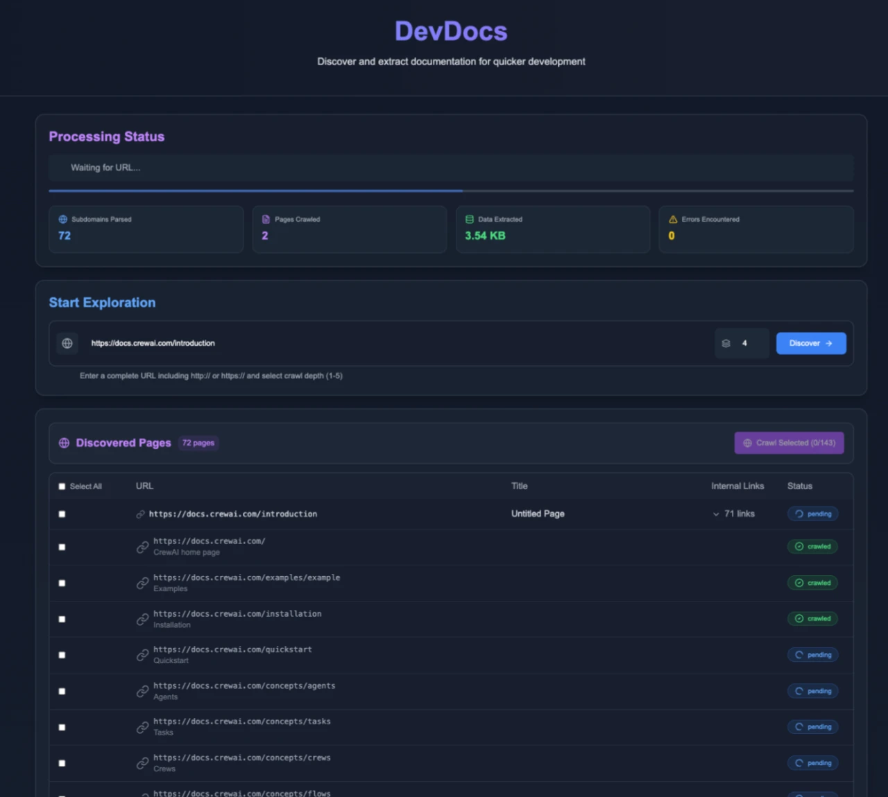 DevDocs:一款专为程序员打造的开源文档爬取和处理工具(图1) DevDocs:一款专为程序员打造的开源文档爬取和处理工具.webp