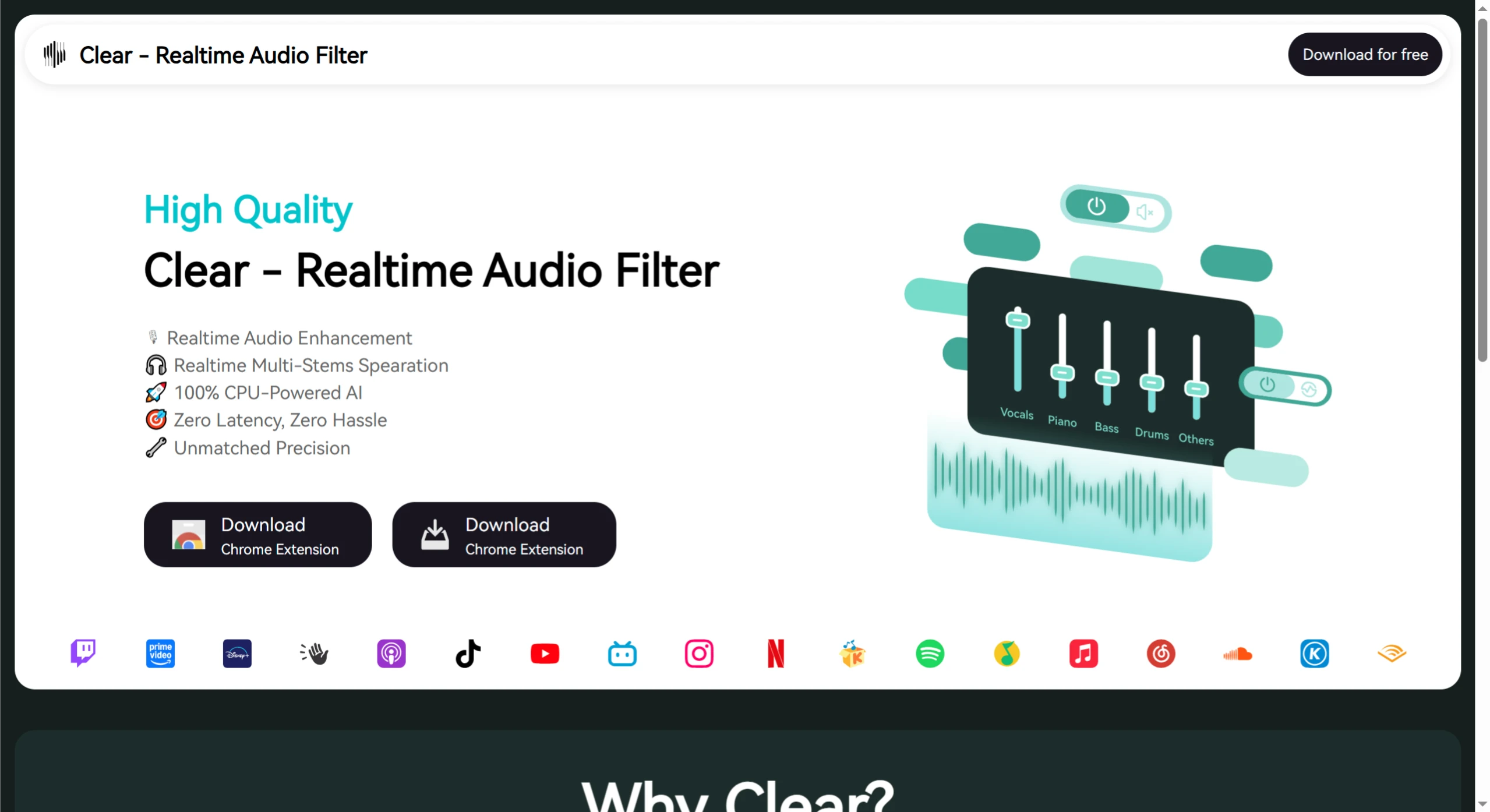 有道Clear:实时声伴分离人声增强插件 有道Clear:实时声伴分离人声增强插件.webp