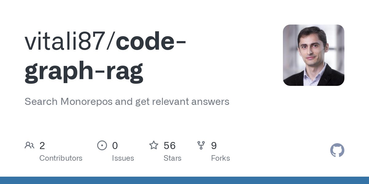 Code-Graph-RAG:一款基于知识图谱的代码搜索引擎