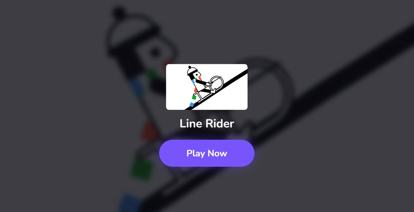 Linerider:一款经典的物理模拟游戏 Linerider:一款经典的物理模拟游戏